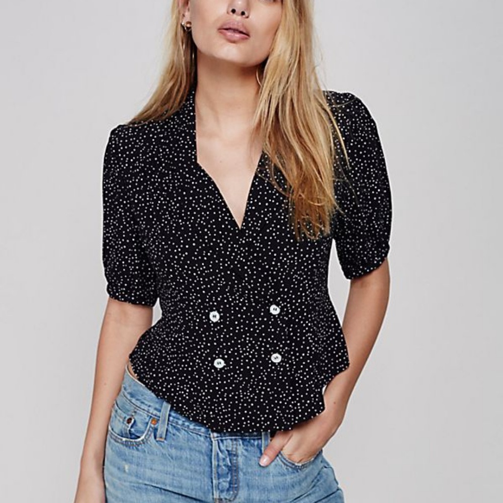 Free People Friday Night Blouse